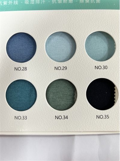 GZ-DZLP F099 Flower yarn quick-drying cotton Specification: 165CM*155g/㎡ Ingredients: 50% composite elastic fiber 50% Polyester UV protection UPF50+ Moisture absorption and quick drying detail view-4